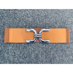 Ceinture élastique camel