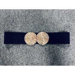 Ceinture elastique boucle ronde