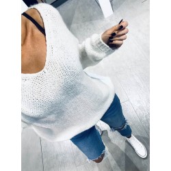 Pull Lola blanc