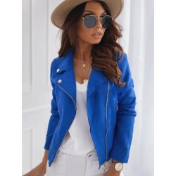 Veste suédine mint