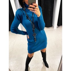 Robe pull Bleu Canard