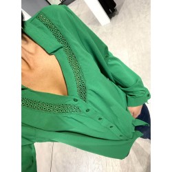 Chemisier Emy Vert