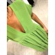 Robe Longue Joyce Vert Pomme