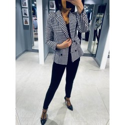 Veste pied de coq