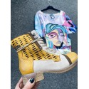 Bottines Calypso jaune