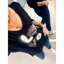 Top love leo noir