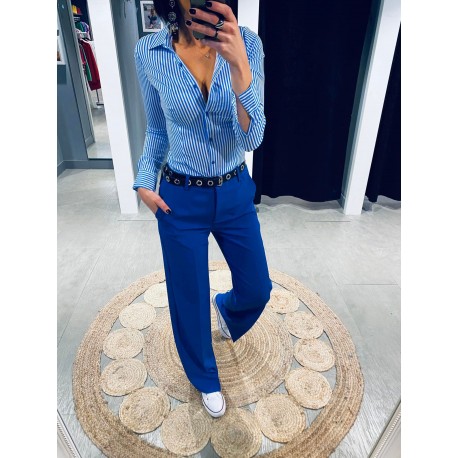 Pantalon Bleu Royal