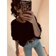 Pull Eugénie noir