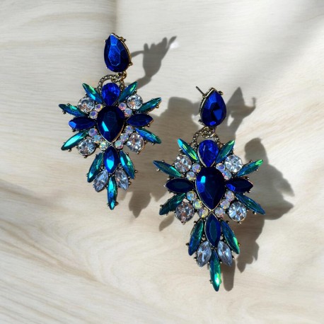 Boucles Ibiza bleu