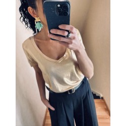 T-shirt Gold
