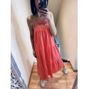 Robe/ Jupe 2 en 1 corail