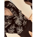 Chemise noire Palma