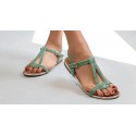 Sandales Vic vert