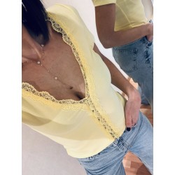 Top jaune Sacha