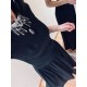 Robe longue noire Fady