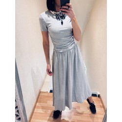 Robe longue grise Fady
