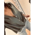 Chemise Solveig kaki