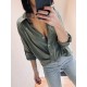 Chemise Solveig kaki