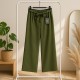Pantalon fluide lignes kaki- exclu live