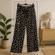 Pantalon fluide lignes motifs- exclu live