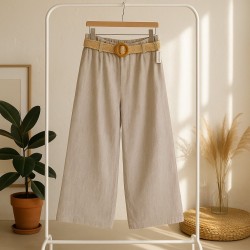 Pantalon Ines camel- exclu live