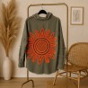 Chemise Calvi orange