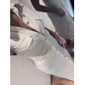 Robe beige Flavie
