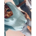 Pull Aqua col V manches courtes