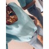 Pull Aqua col V manches courtes