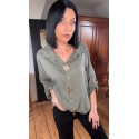Chemise del mar kaki