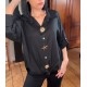 Chemise del mar ,noir
