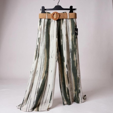 Pantalon Paloma kaki
