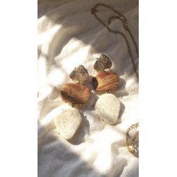 Boucles Chloé camel