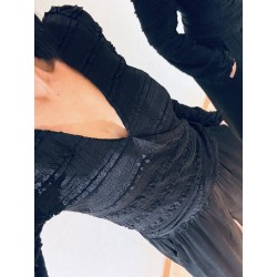 Top Louison noir
