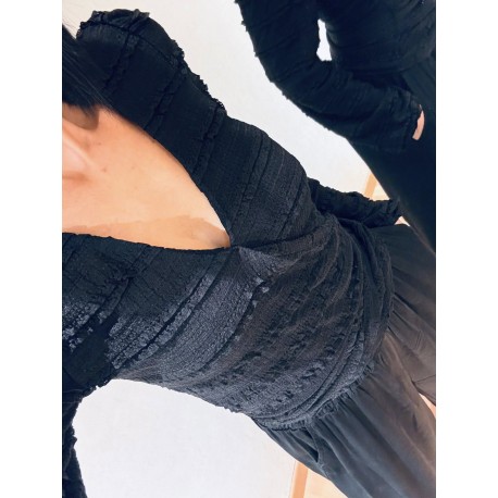 Top Louison noir