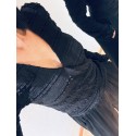 Top Louison noir