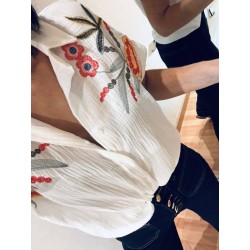Chemise gaz de coton tropique