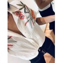 Chemise gaz de coton tropique