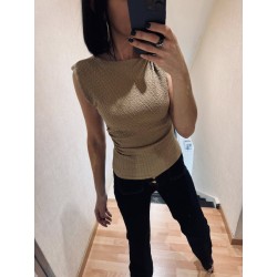 Top Iris beige