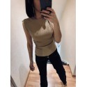 Top Iris beige