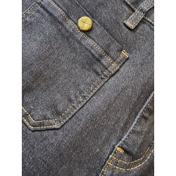 Jeans boutons officier