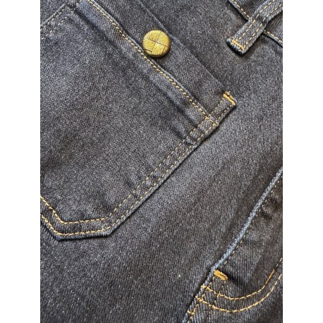 Jeans boutons officier