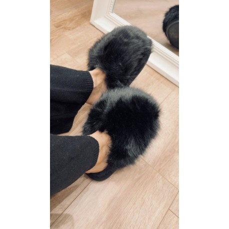 Chaussons maxi moumoute