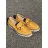 Mocassins Moutarde