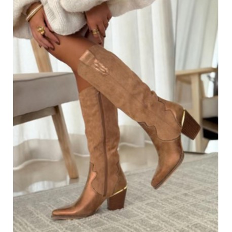 Bottes bronze