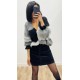 Ma petite jupe en velours noir