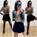 Jupe Short velours
