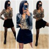Jupe Short velours