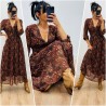 Robe longue Ines