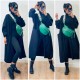 Manteau oversize noir